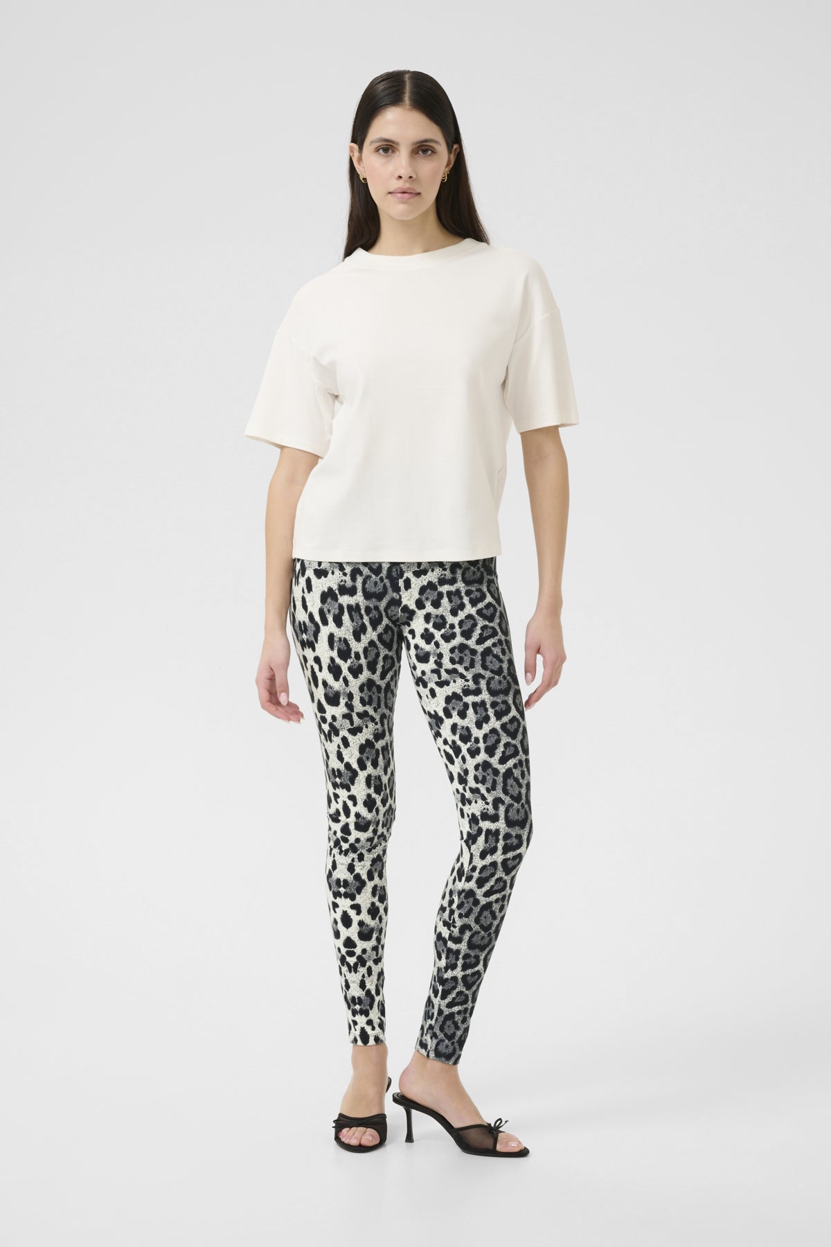 PavieKB Leggings Animal Grey Print - 10103060