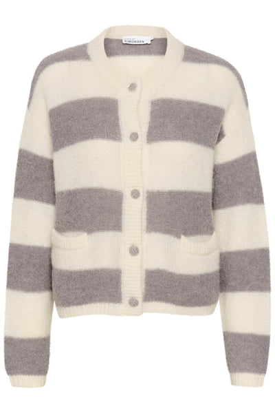 KBRullja Cardigan Egret - 10105199 Thumbnail