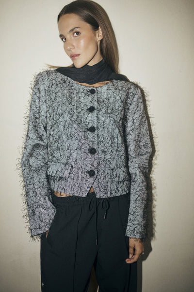 KBCora Short Blazer Thunderstorm - 185206 - 10105689 Thumbnail