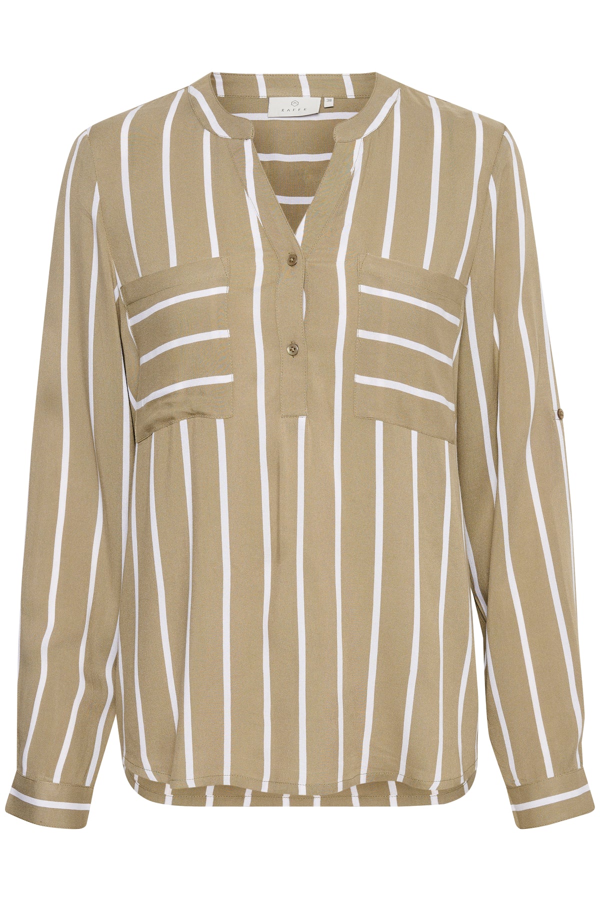 KAbabara Blouse Green Mermaid / Chalk Stripe - 10504603