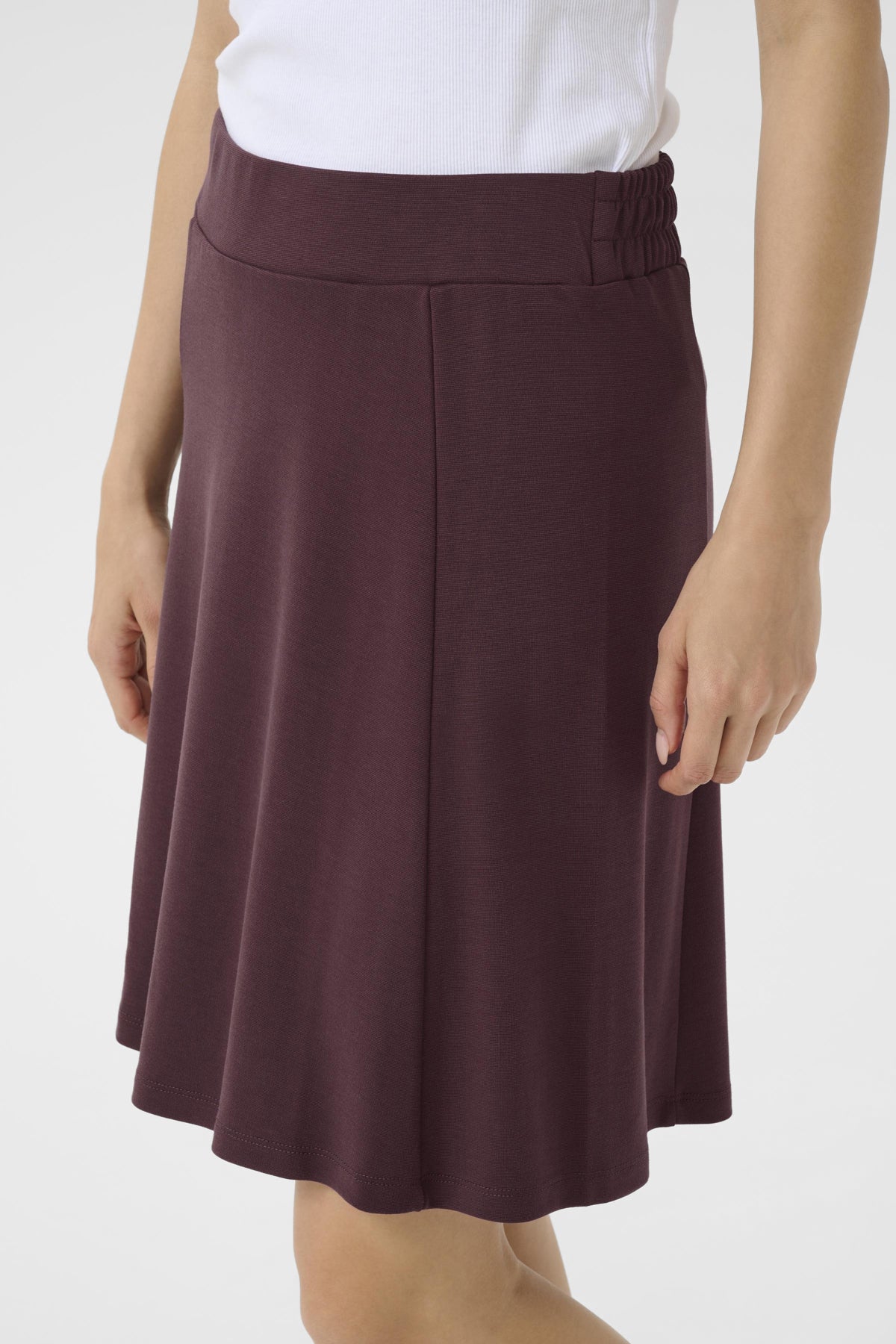 KAjolen Jersey Skirt FUDGE - 10506218