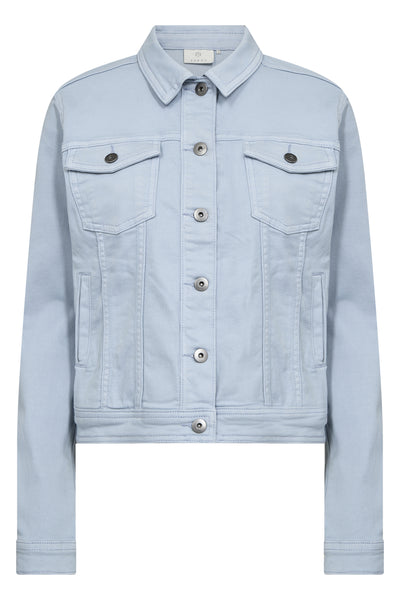 KAzelina Denim Jacket Soft Chambray - 10506287 Thumbnail