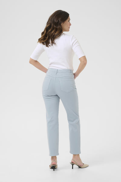 KAzelina HW Straight Jeans Soft Chambray - 10506341 Thumbnail