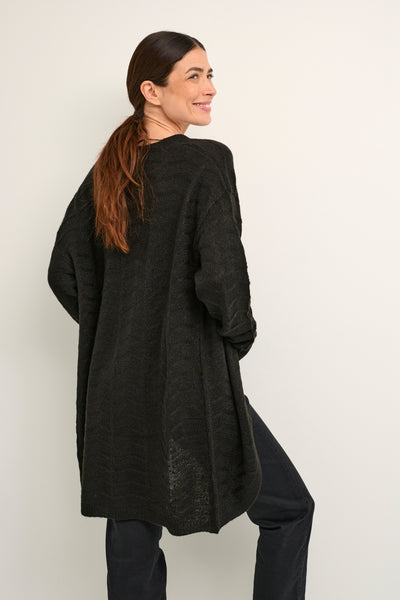 KAemria Knit Cardigan Black deep - 10506359 Thumbnail