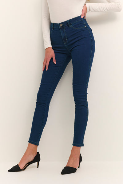 KAlaura Jeans Dark Blue Denim - 10507076 Thumbnail
