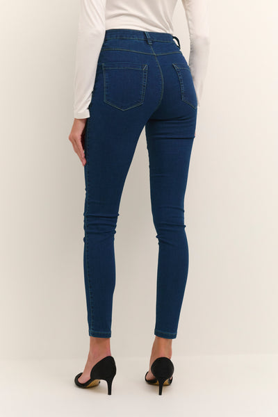KAlaura Jeans Dark Blue Denim - 10507076 Thumbnail