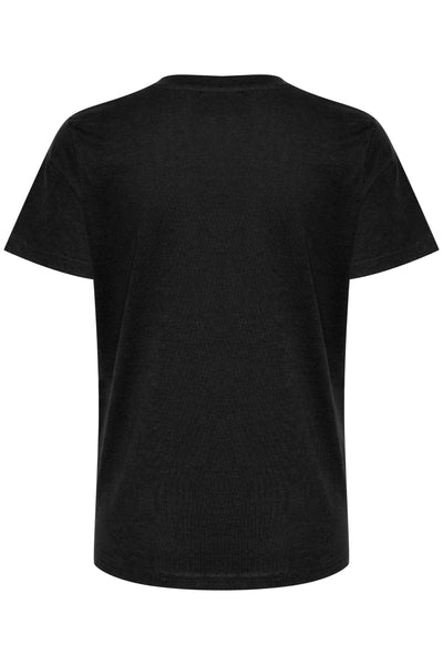 KAmarin V-Neck T-Shirt Black deep - 10507170 Thumbnail