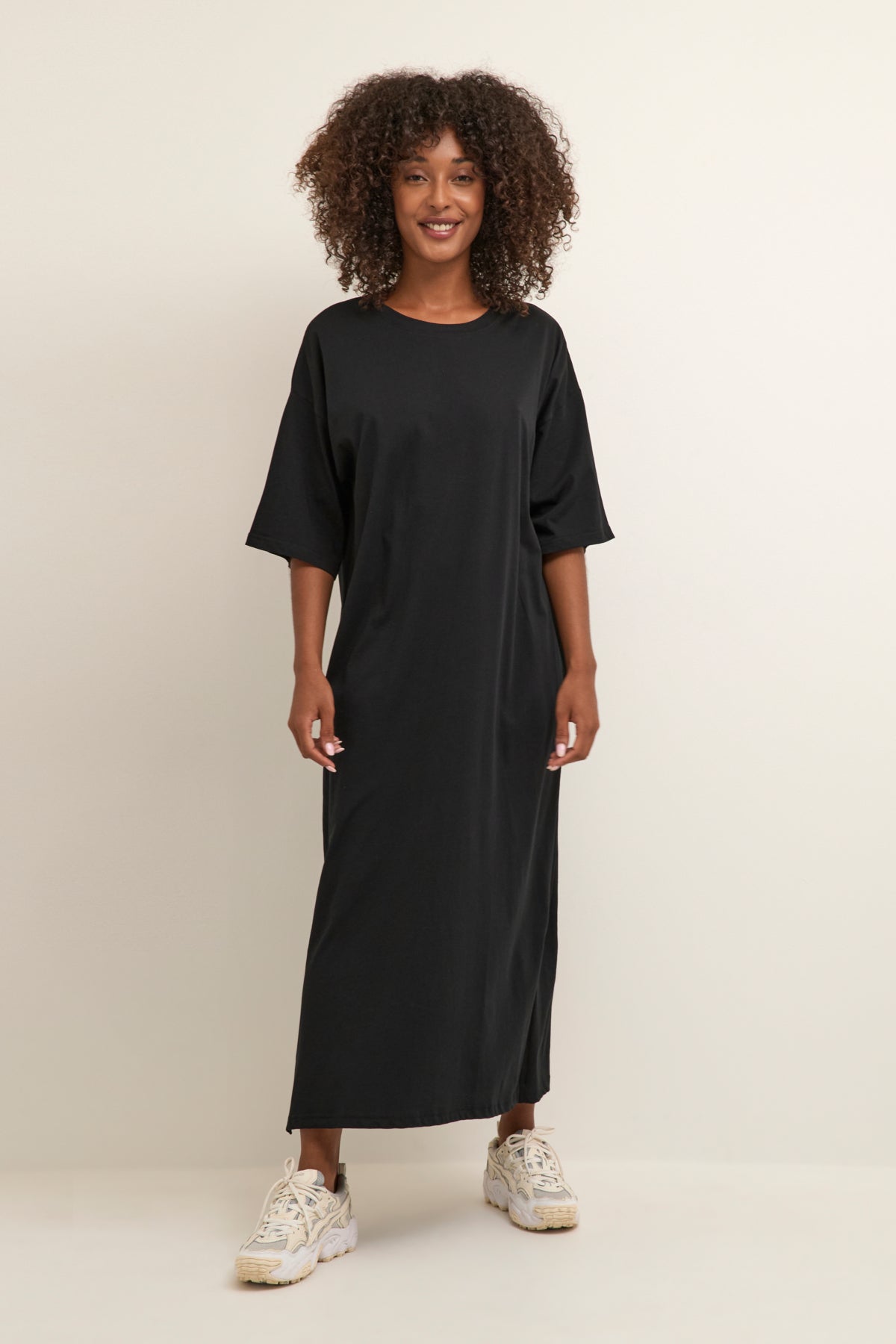 KAedna 1/2 Sleeve Dress Black deep - 10507351