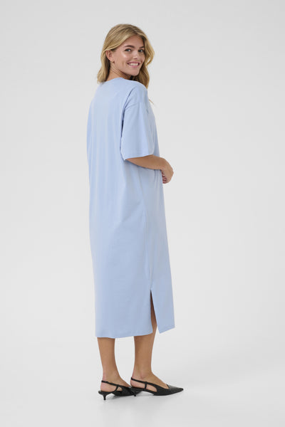 KAedna 1/2 Sleeve Dress Soft Chambray - 10507351 Thumbnail