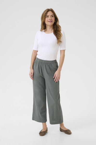 KAnaya Culotte Pants Balsam Green - 10507418 Thumbnail