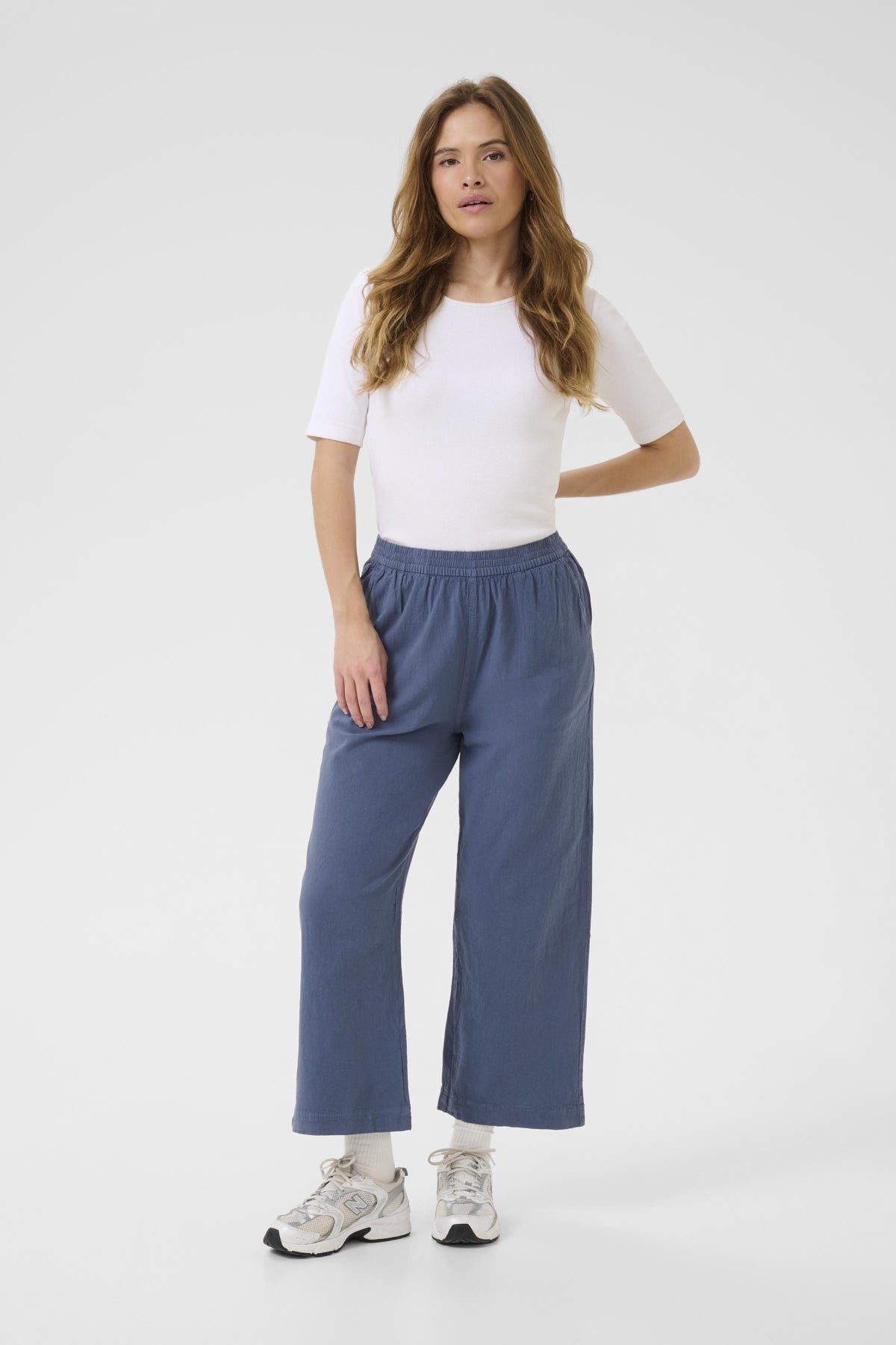 KAnaya Culotte Pants Vintage Indigo - 10507418