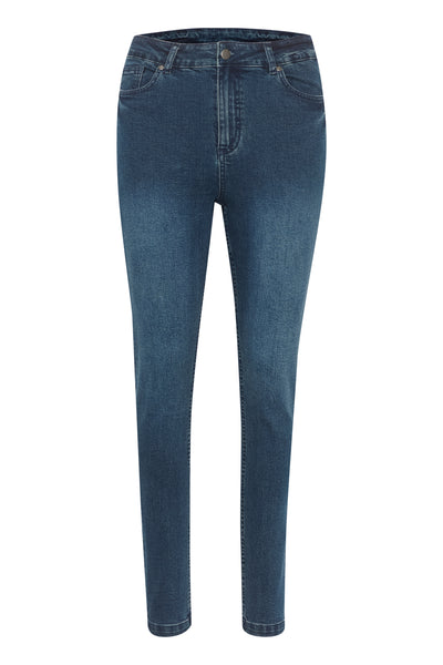 KAsimone Jeans Washed Blue Denim - 10508295 Thumbnail