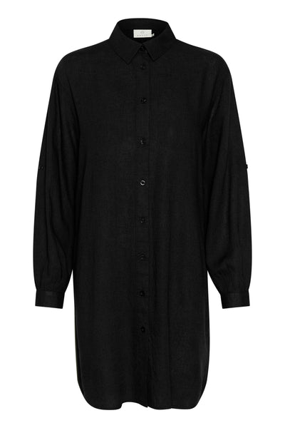 KAmilia Shirt Dress Black deep - 10508311 Thumbnail