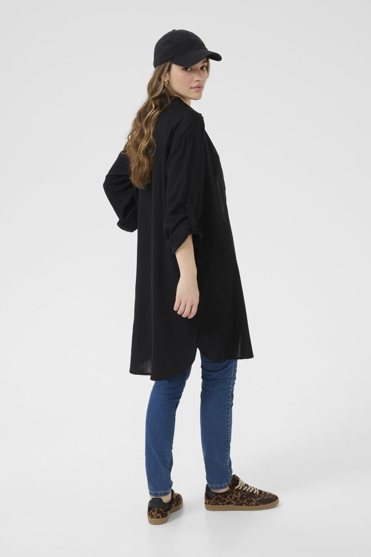 KAmilia Shirt Dress Black deep - 10508311