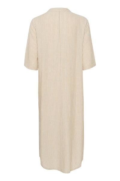 KAmilia Kaftan Dress Chalk / Chinchilla Stripe - 10508312 Thumbnail