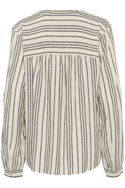 KAmilia Blouse Moonstruck / Black Stripe - 10508313 Thumbnail