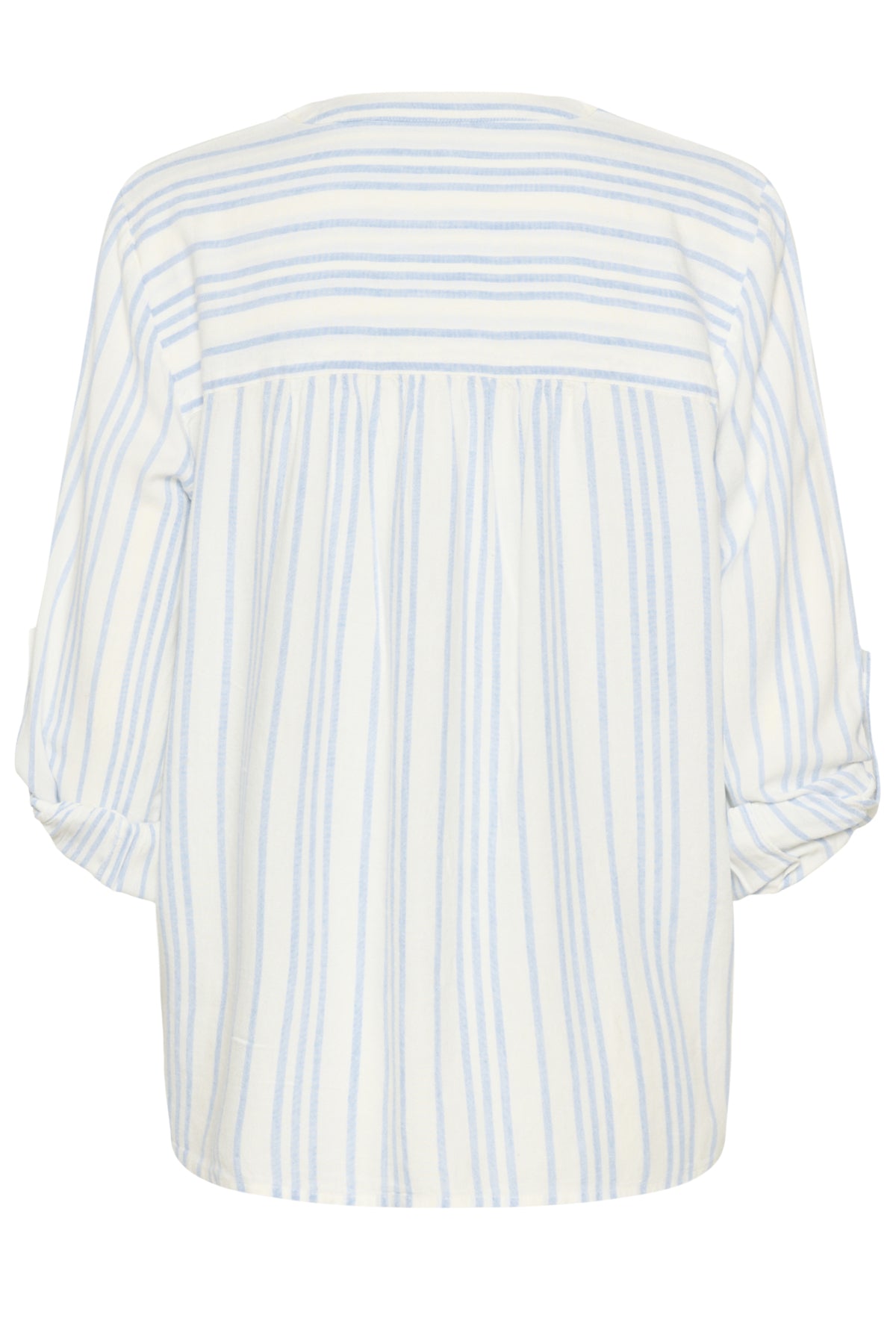 KAmilia Blouse Chalk/Soft Chambray Stripe - 10508313