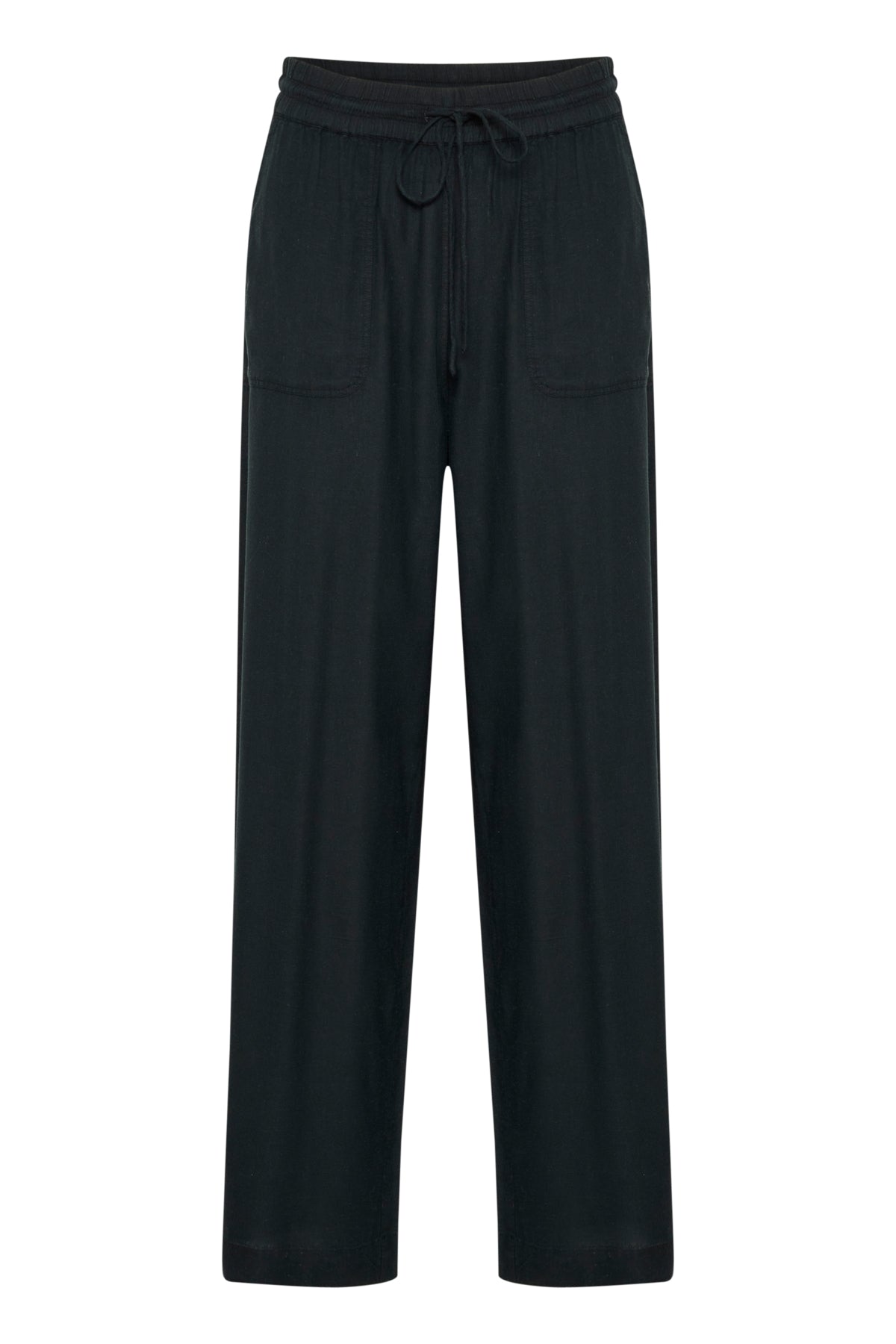 KAmilia Long Wide Pants HW Black deep - 10508314