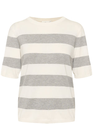 KAlizza Striped Knit Chalk/GreyMel. Bold Stripe - 10508410