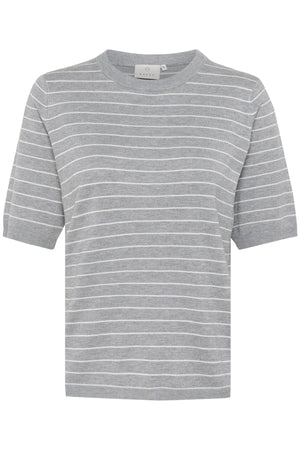 KAlizza Striped Knit Grey Mel./Chalk Narrow Stripe - 10508410