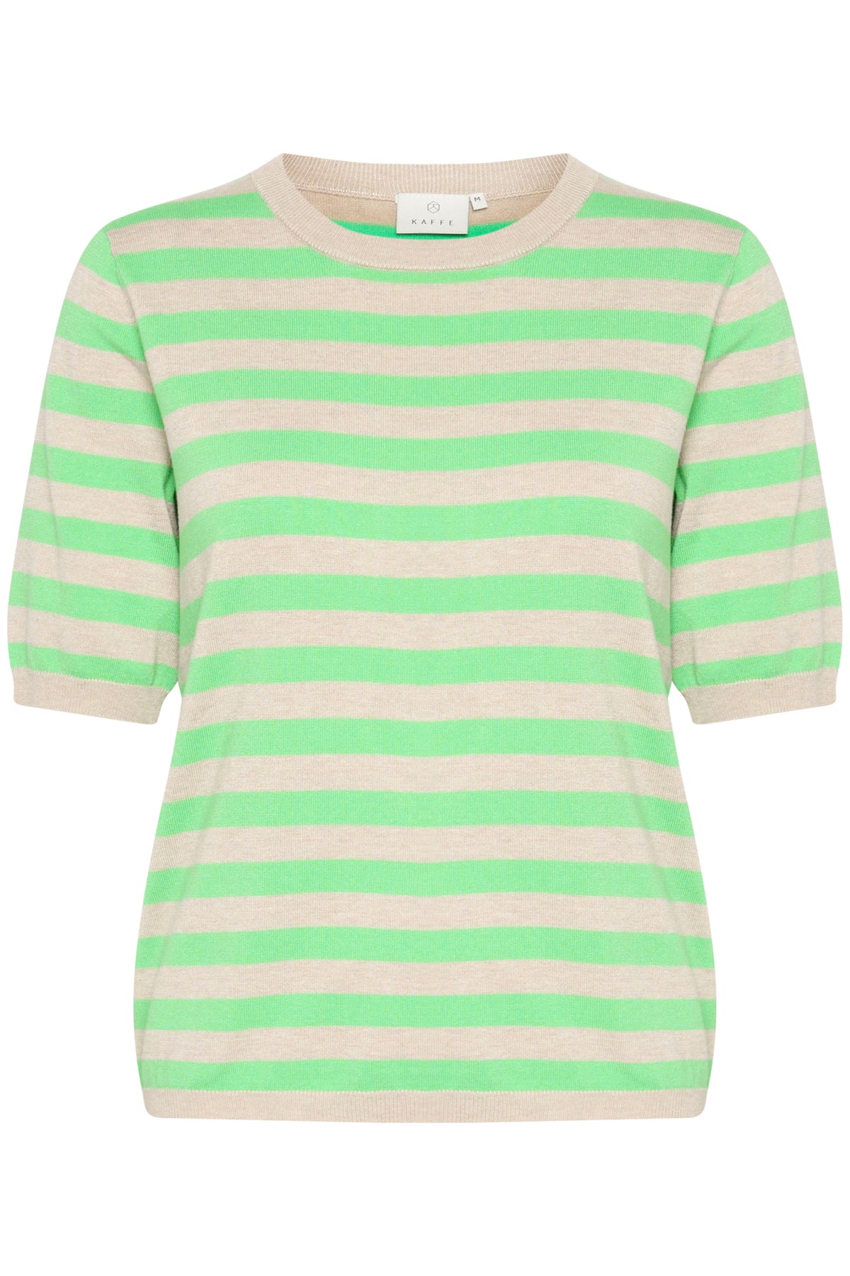 KAlizza Striped Knit Feather Gray Mel./Green