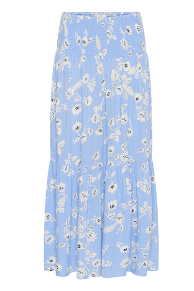 KAmaxi Smock Skirt Vista Blue W.Nantucket AOP - 10508816 Thumbnail