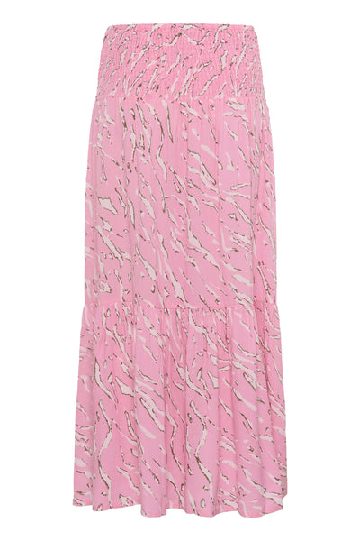 KAmaxi Smock Skirt Prism Pink W. Cradle Pink AOP - 10508816 Thumbnail