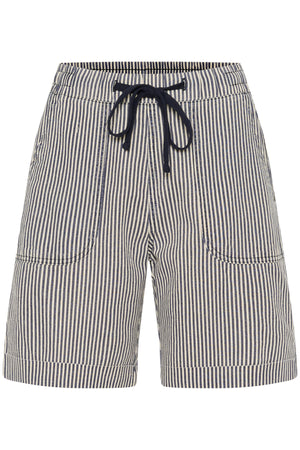 KAnaya Striped Shorts Midnight/White Stripe - 10509008