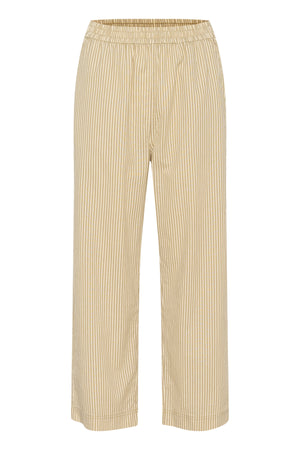 KAnaya Striped Culotte Pants Chincilla / White stripe - 10509009