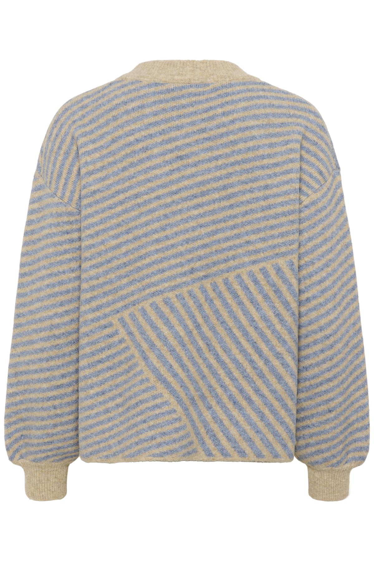 KAverana Knit Pullover Feather Grey Mel/Windward Blue - 10509061