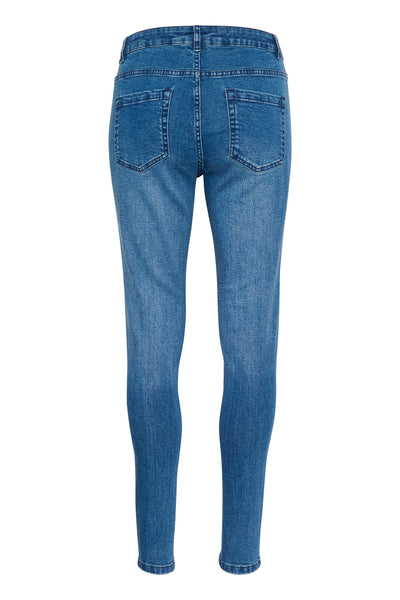 KAlaurine Jeans Washed/Destroyed Blue Denim - 10509407 Thumbnail