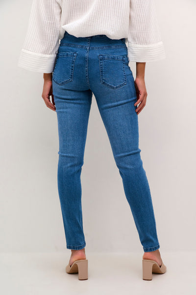 KAlaurine Jeans Washed/Destroyed Blue Denim - 10509407 Thumbnail