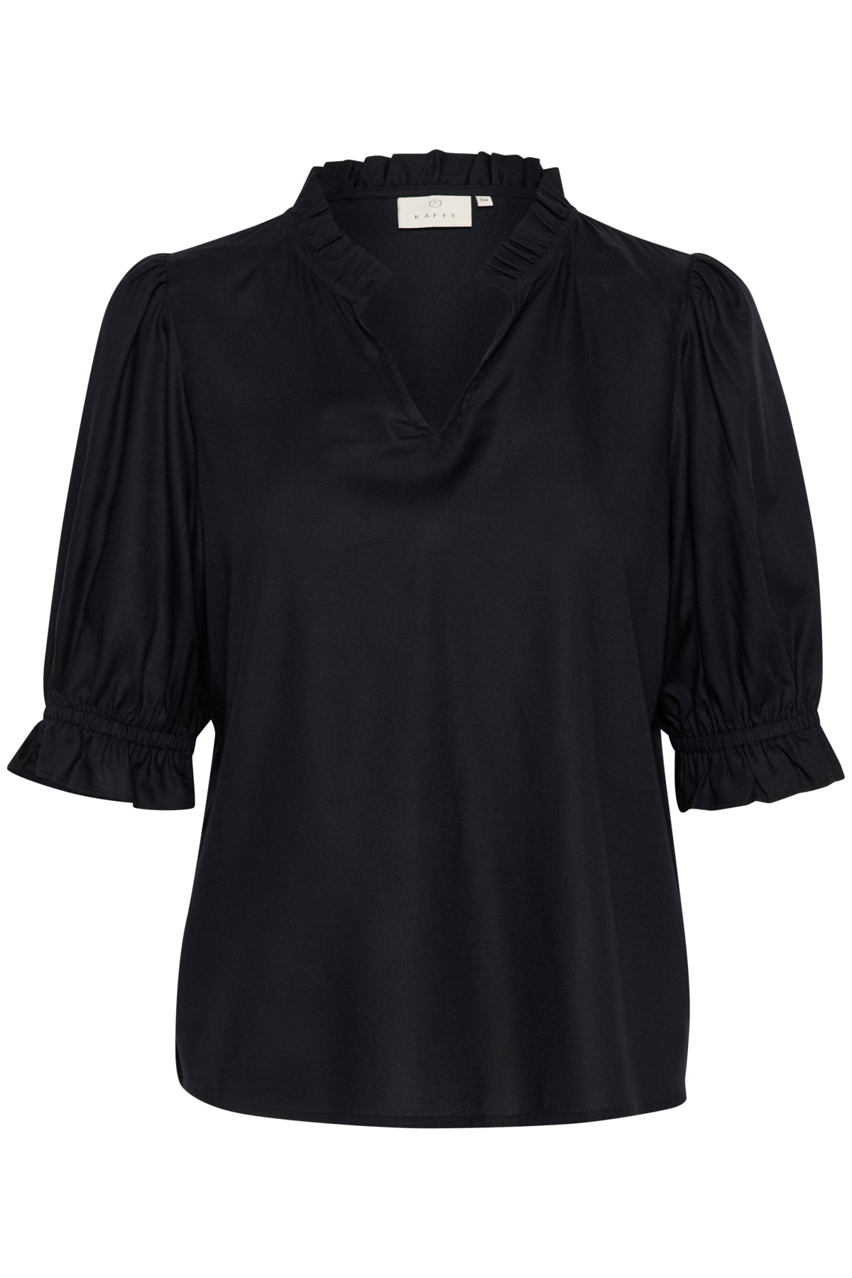 KAelly Solid Blouse Black deep - 10509612