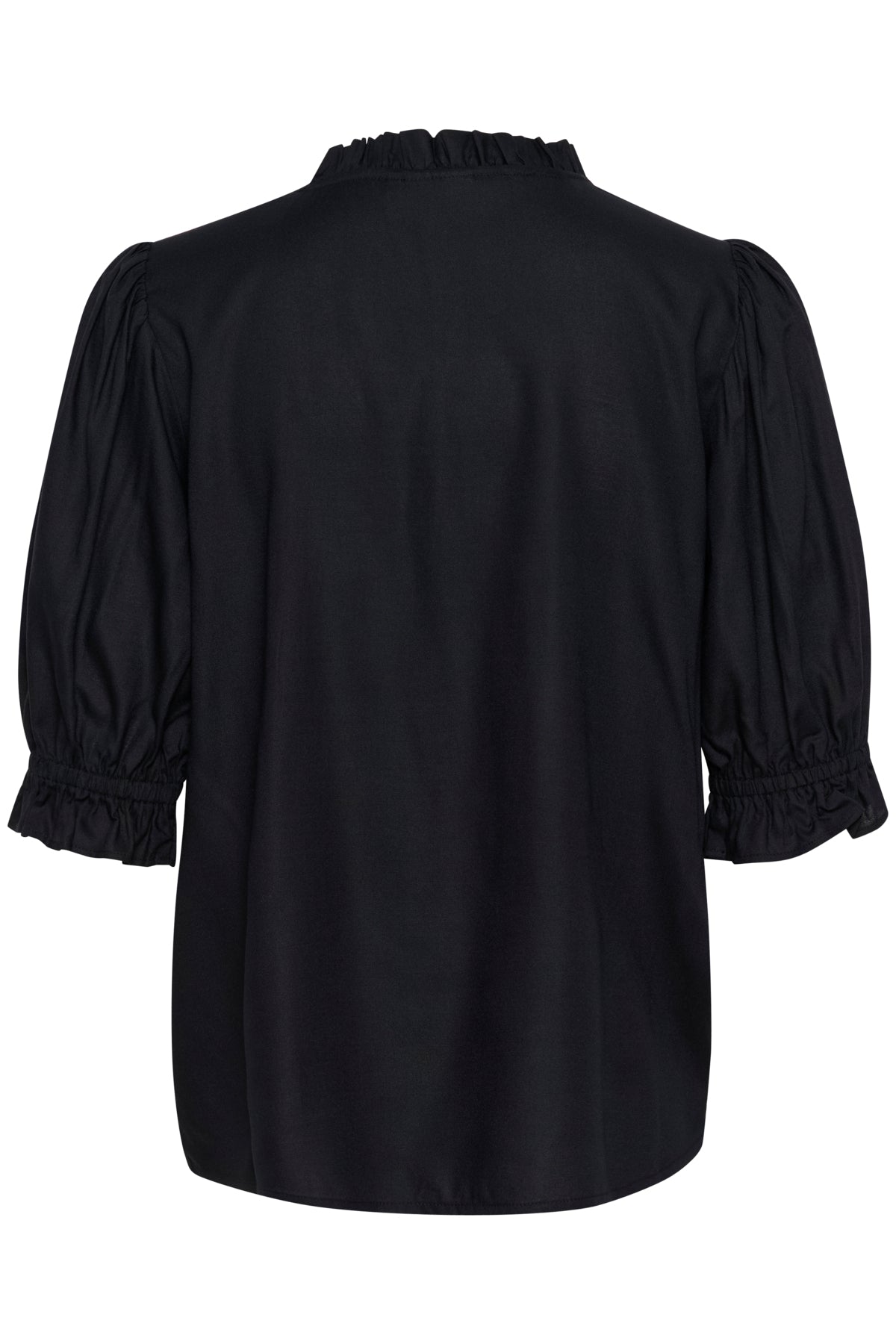 KAelly Solid Blouse Black deep - 10509612