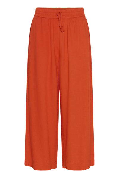 KAmilia Cropped Wide Pants GRENADINE - 10509666 Thumbnail