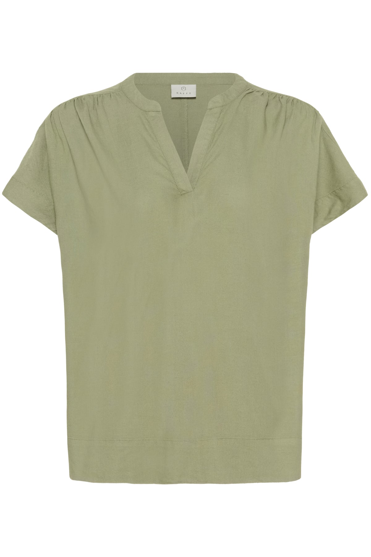 KAmilia Wing SL Blouse Oil Green - 10509670