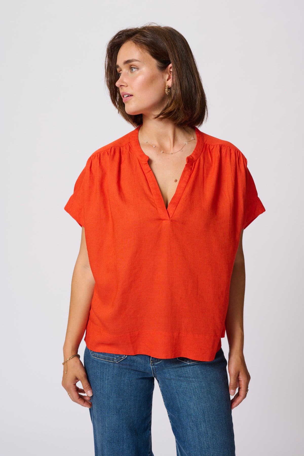 KAmilia Wing SL Blouse GRENADINE - 10509670