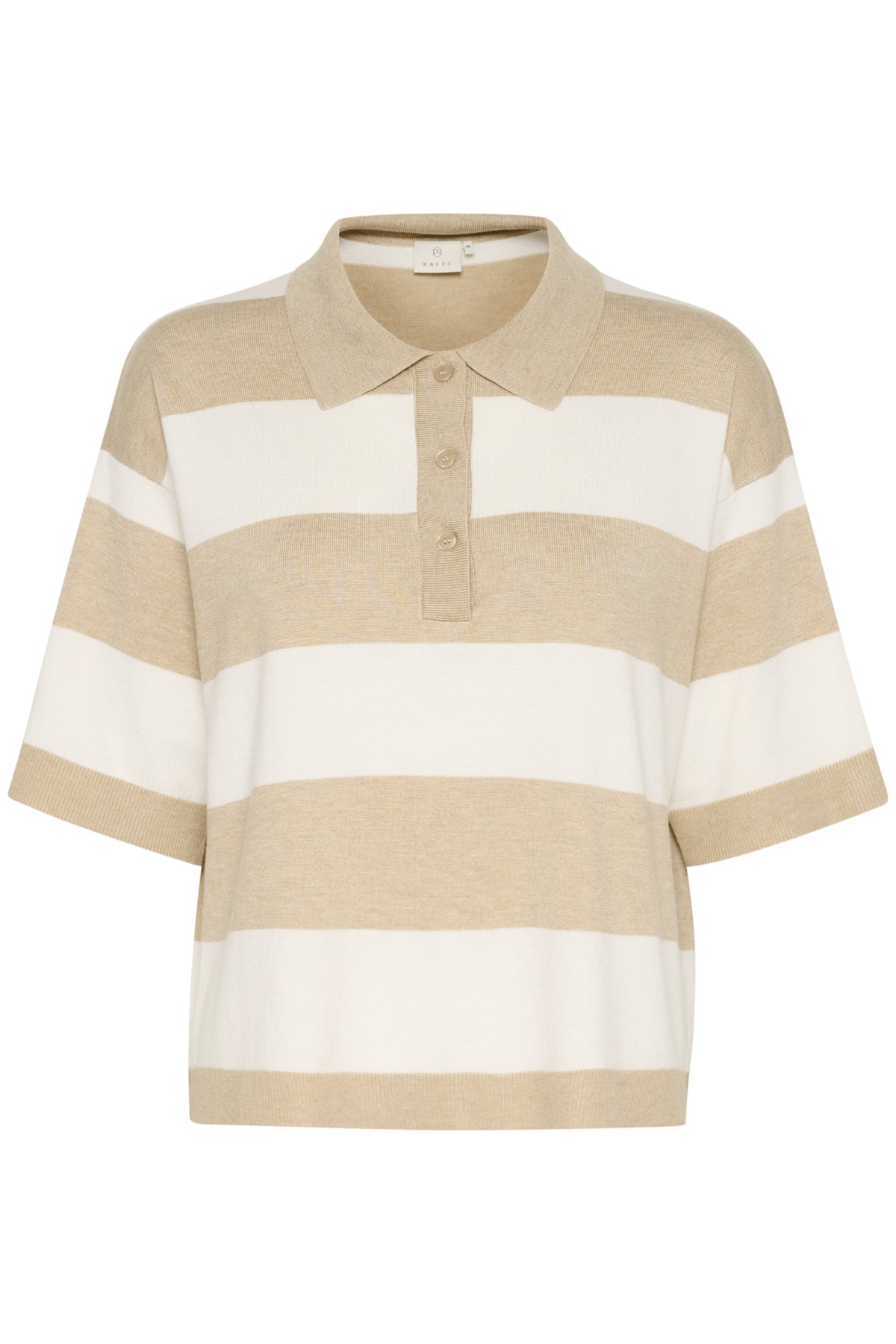 KAlizza Polo Knit Feather Gray M./Chalk Stripe - 10509932