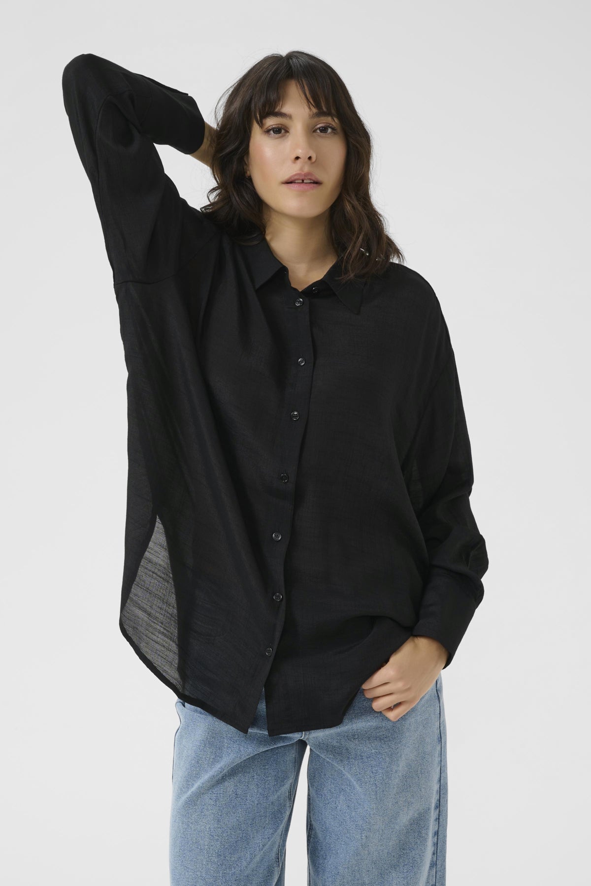 KAanja Shirt Black deep - 10510071