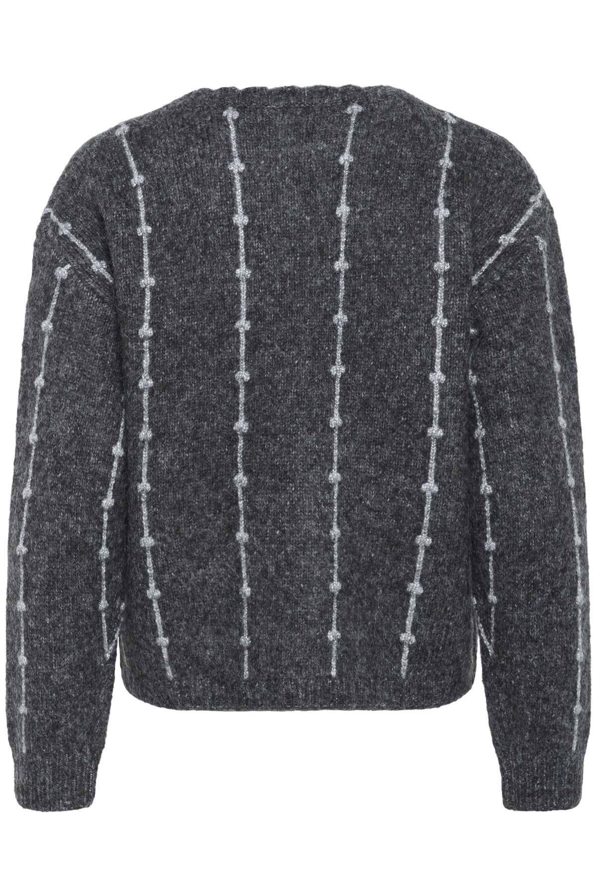 KAlianna Knit Pullover Dark grey melange - 10510673