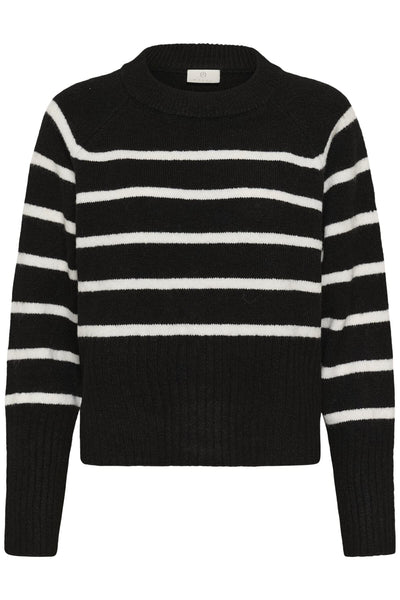 KAerin Knit Pullover Black Chalk Stripe - 108597 - 10510939 Thumbnail