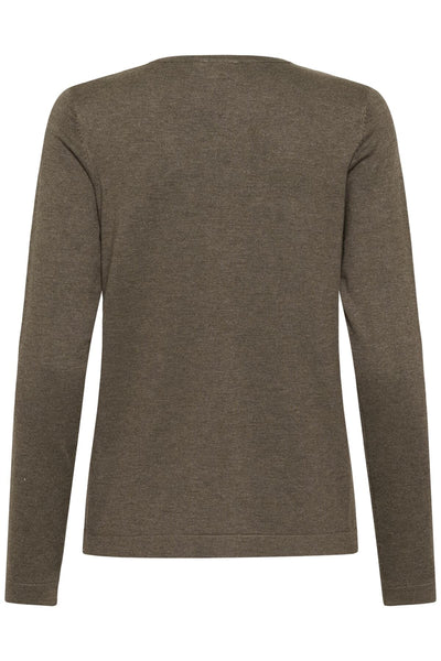 KAfenia Astrid Cardigan 10551503 Morel Melange Thumbnail