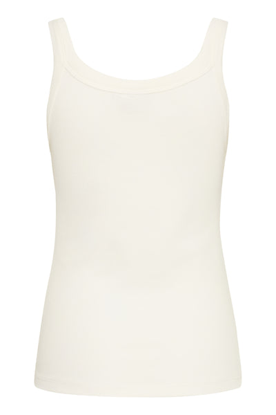 KAcarna Eyelets Tank Top Chalk - 10552428 Thumbnail