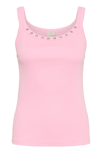 KAcarna Eyelets Tank Top Prism Pink - 10552428 Thumbnail