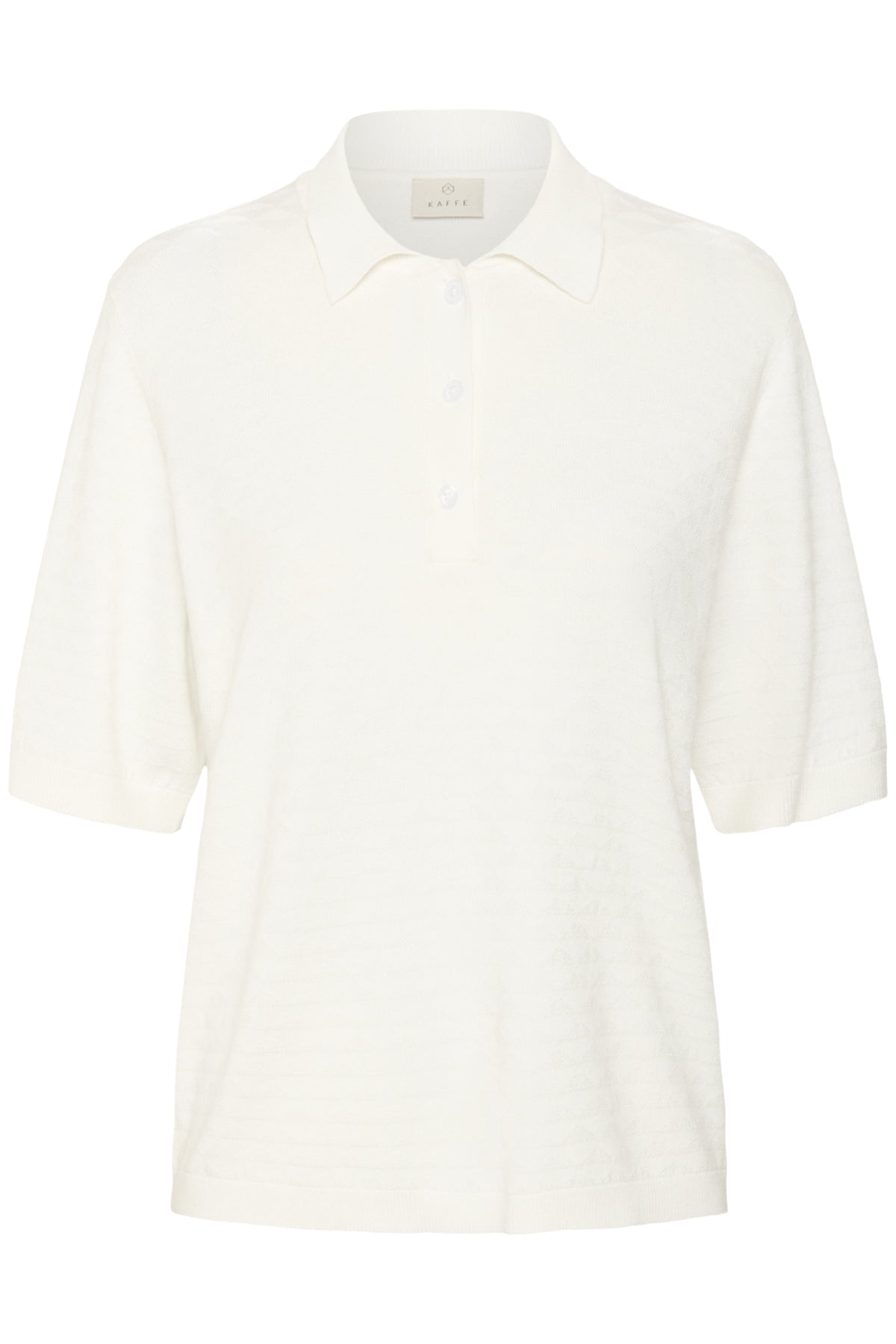 KAolivia Polo Pullover Chalk - 10552451