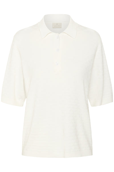KAolivia Polo Pullover Chalk - 10552451 Thumbnail