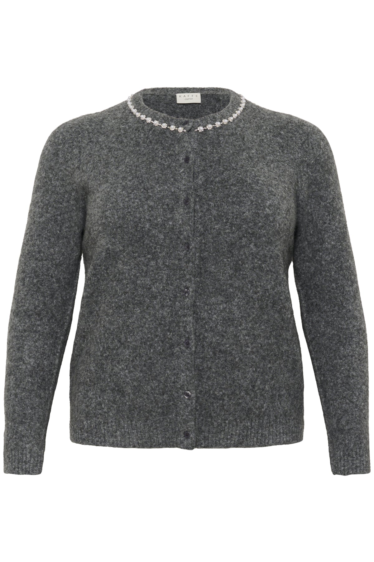 KCroxia Cardigan Grey Melange - 10583643