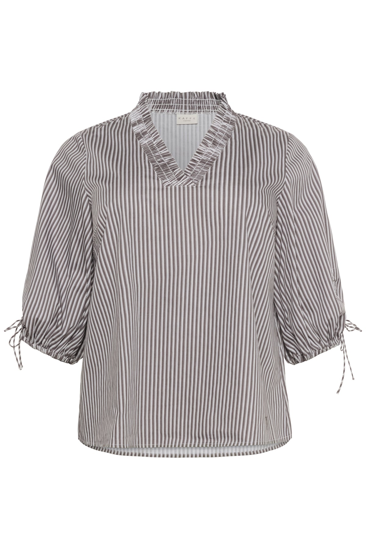 KCmariana Blouse Grey/White stripe - 10583661