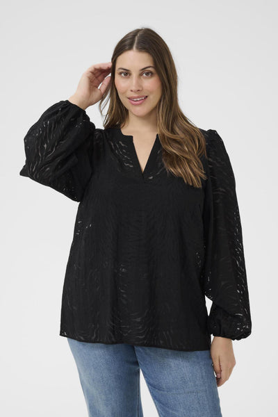 KCvianna Blouse Black deep - 10583682 Thumbnail