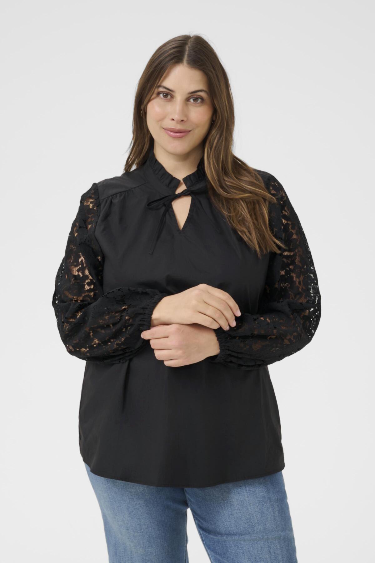 KCmynthia Blouse Black deep - 10583686